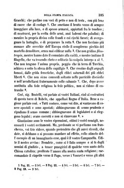 La civiltà cattolica pubblicazione periodica per tutta l'Italia