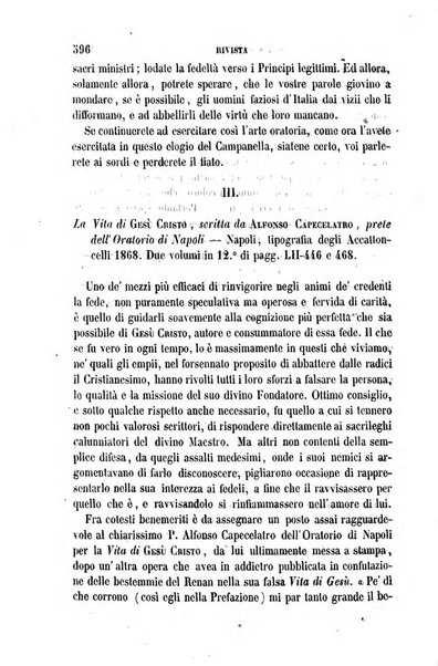 La civiltà cattolica pubblicazione periodica per tutta l'Italia