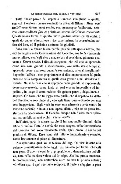 La civiltà cattolica pubblicazione periodica per tutta l'Italia