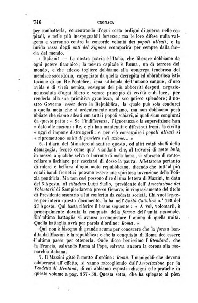 La civiltà cattolica pubblicazione periodica per tutta l'Italia