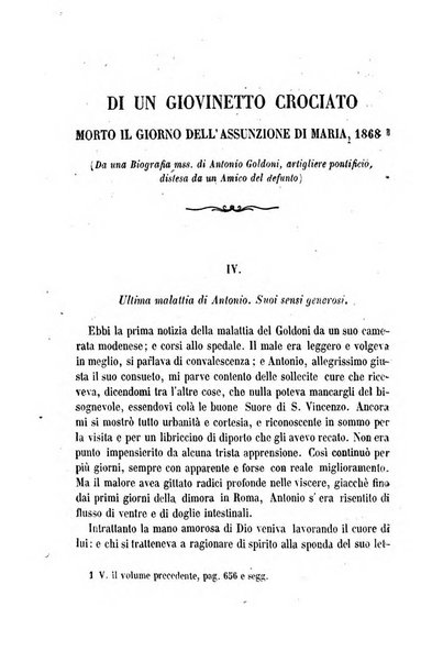 La civiltà cattolica pubblicazione periodica per tutta l'Italia