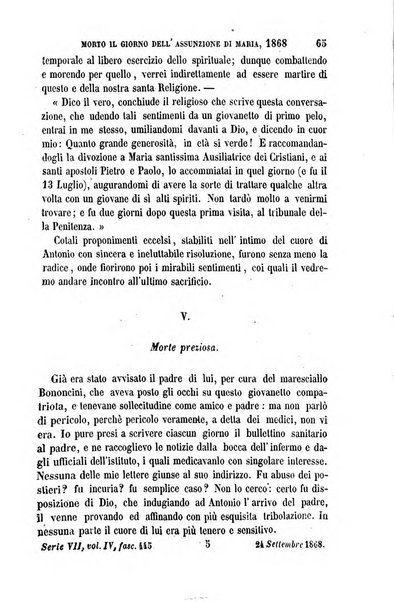 La civiltà cattolica pubblicazione periodica per tutta l'Italia