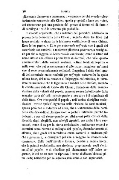 La civiltà cattolica pubblicazione periodica per tutta l'Italia