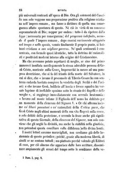 La civiltà cattolica pubblicazione periodica per tutta l'Italia