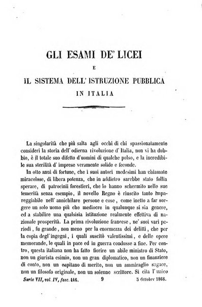 La civiltà cattolica pubblicazione periodica per tutta l'Italia