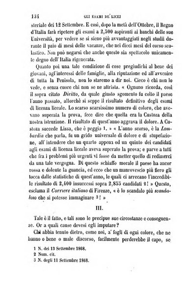 La civiltà cattolica pubblicazione periodica per tutta l'Italia