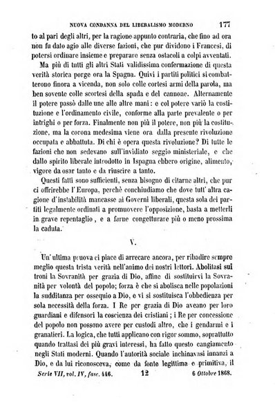 La civiltà cattolica pubblicazione periodica per tutta l'Italia