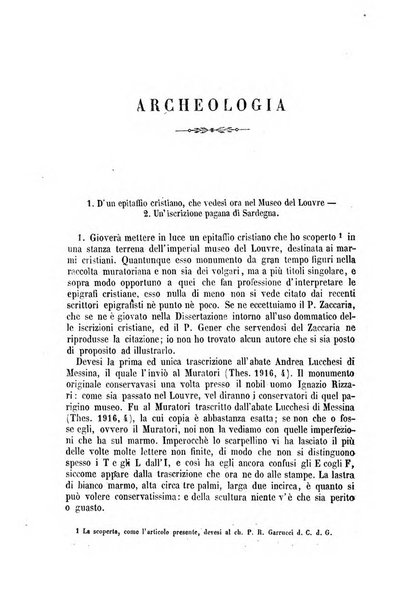 La civiltà cattolica pubblicazione periodica per tutta l'Italia