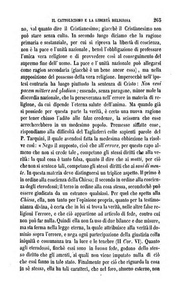 La civiltà cattolica pubblicazione periodica per tutta l'Italia