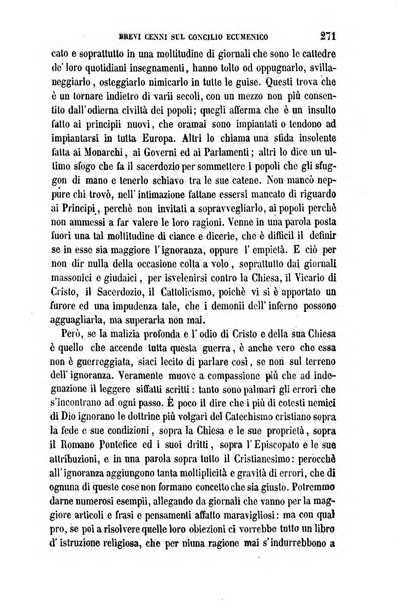 La civiltà cattolica pubblicazione periodica per tutta l'Italia