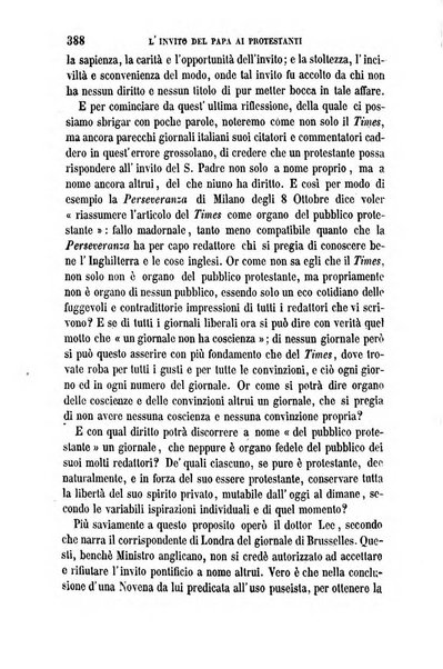 La civiltà cattolica pubblicazione periodica per tutta l'Italia