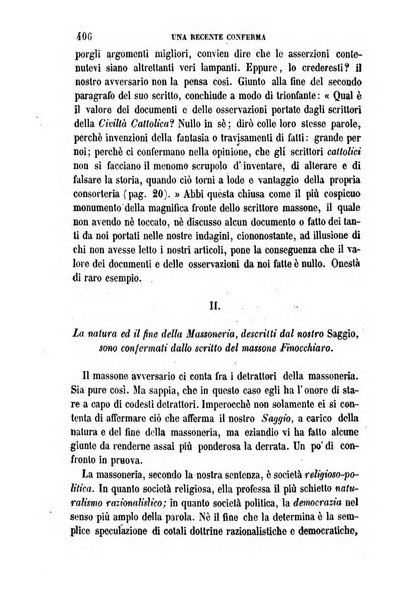 La civiltà cattolica pubblicazione periodica per tutta l'Italia