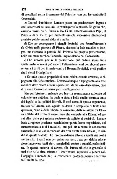 La civiltà cattolica pubblicazione periodica per tutta l'Italia