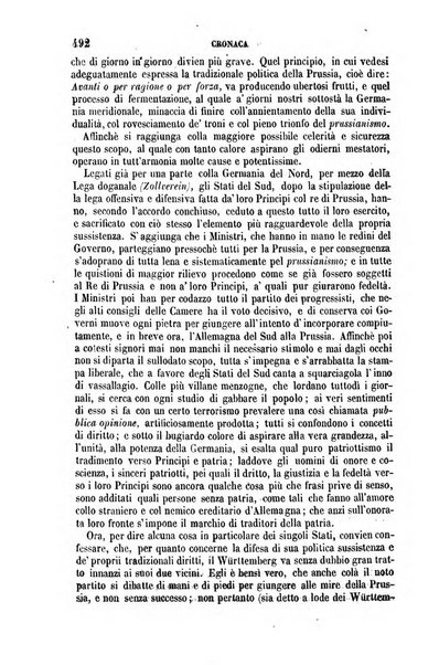 La civiltà cattolica pubblicazione periodica per tutta l'Italia