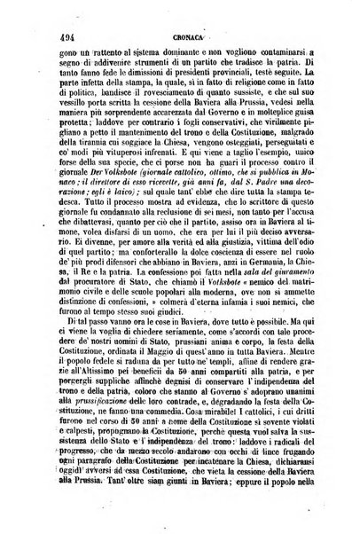 La civiltà cattolica pubblicazione periodica per tutta l'Italia