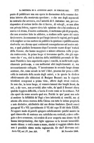 La civiltà cattolica pubblicazione periodica per tutta l'Italia