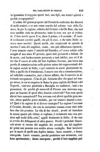 La civiltà cattolica pubblicazione periodica per tutta l'Italia