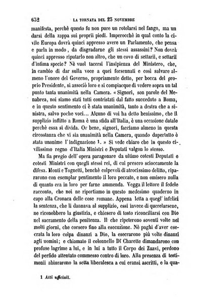 La civiltà cattolica pubblicazione periodica per tutta l'Italia