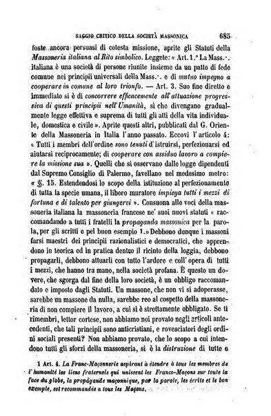 La civiltà cattolica pubblicazione periodica per tutta l'Italia