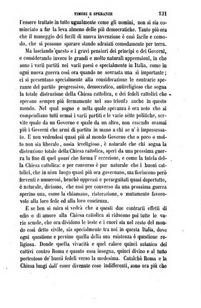 La civiltà cattolica pubblicazione periodica per tutta l'Italia