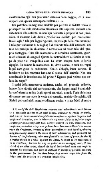 La civiltà cattolica pubblicazione periodica per tutta l'Italia