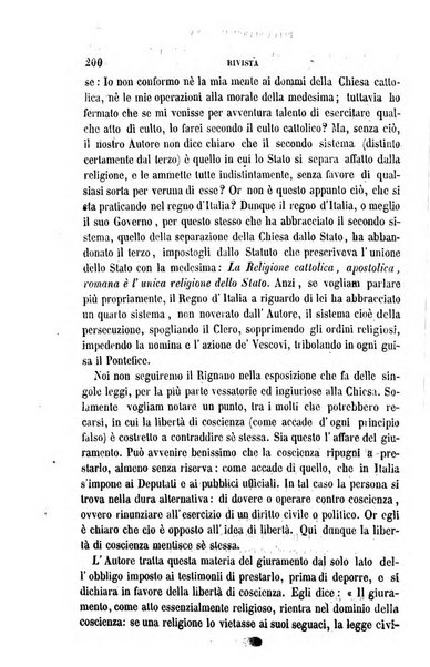 La civiltà cattolica pubblicazione periodica per tutta l'Italia