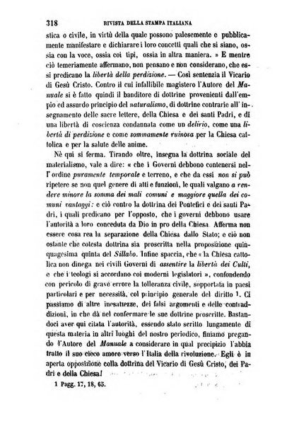 La civiltà cattolica pubblicazione periodica per tutta l'Italia