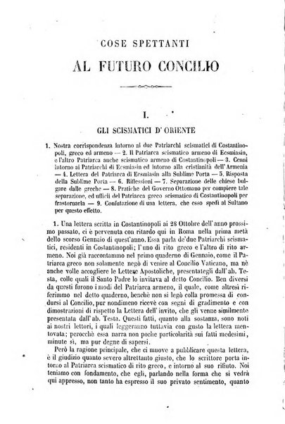 La civiltà cattolica pubblicazione periodica per tutta l'Italia