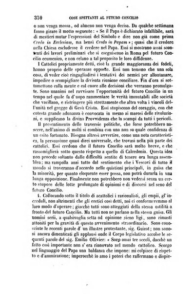 La civiltà cattolica pubblicazione periodica per tutta l'Italia