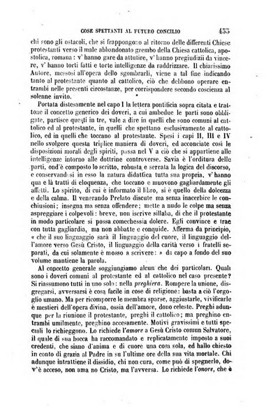 La civiltà cattolica pubblicazione periodica per tutta l'Italia