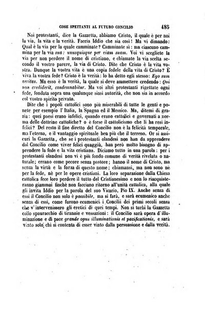 La civiltà cattolica pubblicazione periodica per tutta l'Italia