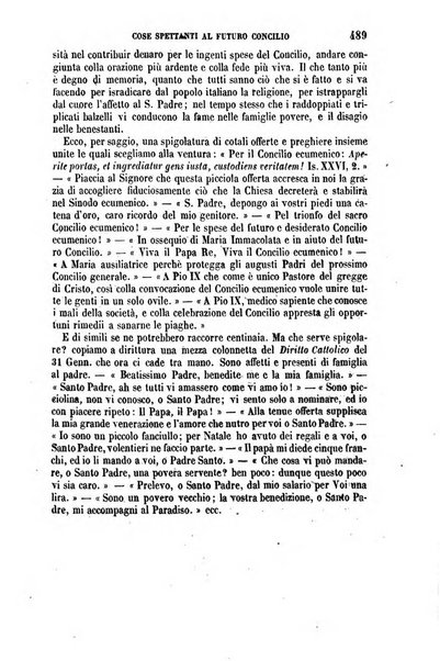 La civiltà cattolica pubblicazione periodica per tutta l'Italia