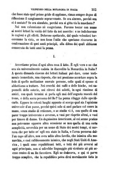 La civiltà cattolica pubblicazione periodica per tutta l'Italia