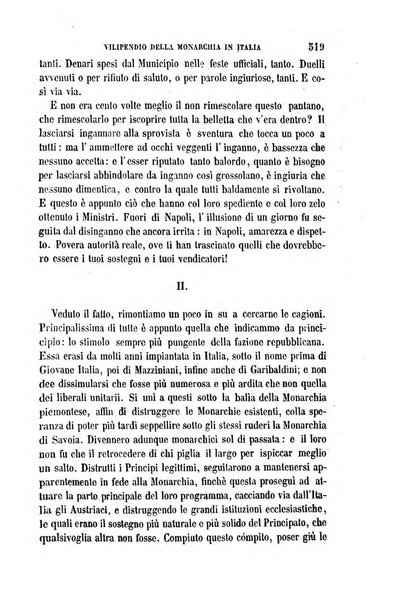 La civiltà cattolica pubblicazione periodica per tutta l'Italia