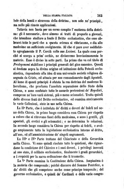 La civiltà cattolica pubblicazione periodica per tutta l'Italia