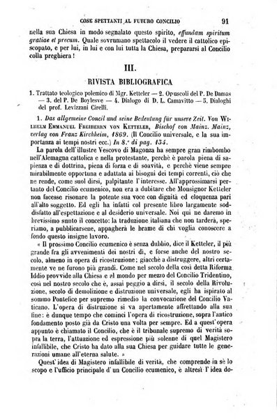 La civiltà cattolica pubblicazione periodica per tutta l'Italia