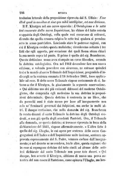 La civiltà cattolica pubblicazione periodica per tutta l'Italia