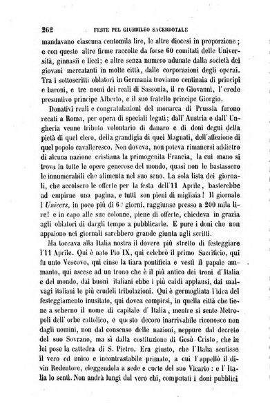 La civiltà cattolica pubblicazione periodica per tutta l'Italia