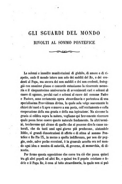 La civiltà cattolica pubblicazione periodica per tutta l'Italia