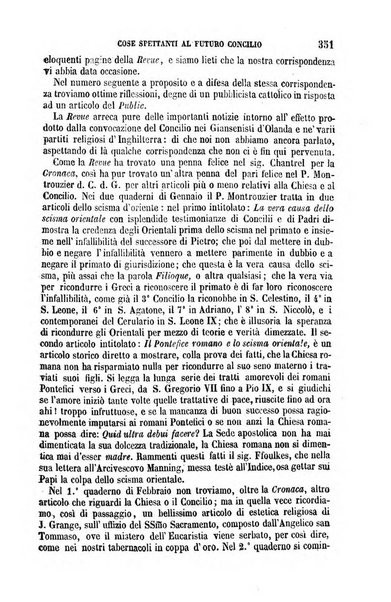 La civiltà cattolica pubblicazione periodica per tutta l'Italia