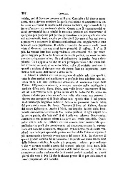 La civiltà cattolica pubblicazione periodica per tutta l'Italia