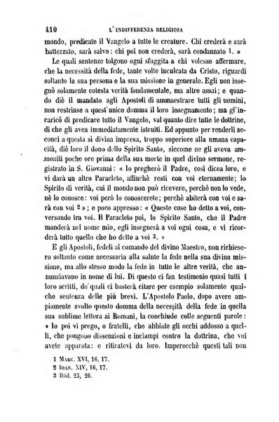 La civiltà cattolica pubblicazione periodica per tutta l'Italia