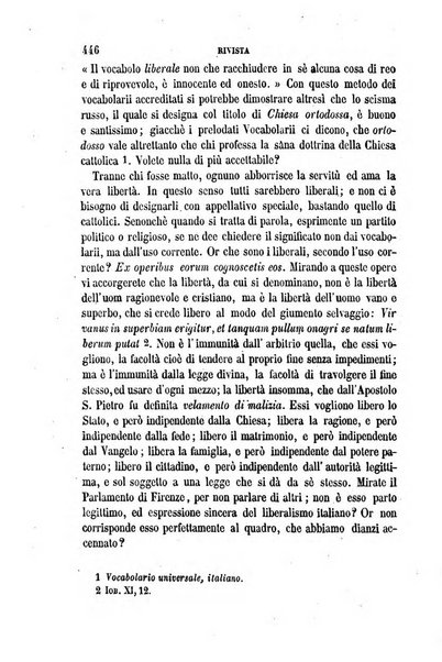 La civiltà cattolica pubblicazione periodica per tutta l'Italia