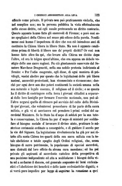 La civiltà cattolica pubblicazione periodica per tutta l'Italia