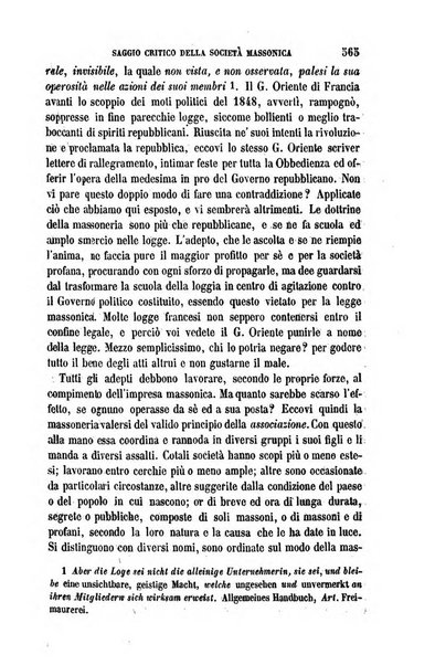 La civiltà cattolica pubblicazione periodica per tutta l'Italia