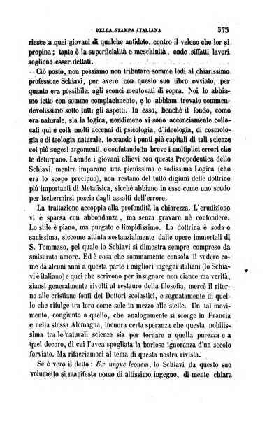 La civiltà cattolica pubblicazione periodica per tutta l'Italia