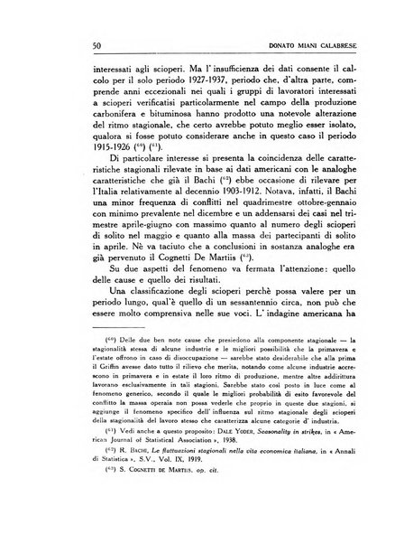 Statistica edita, sotto gli auspici delle Università di Bologna, Padova e Palermo, dalla Scuola di Perfezionamento in discipline corporative dell'Università di Ferrara