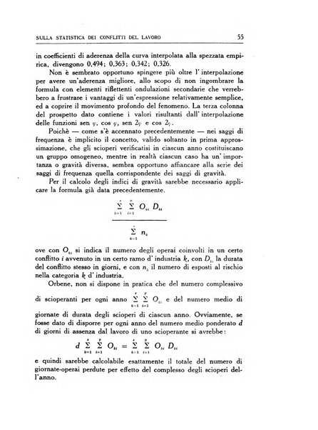 Statistica edita, sotto gli auspici delle Università di Bologna, Padova e Palermo, dalla Scuola di Perfezionamento in discipline corporative dell'Università di Ferrara