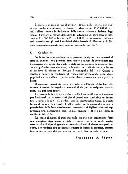 Statistica edita, sotto gli auspici delle Università di Bologna, Padova e Palermo, dalla Scuola di Perfezionamento in discipline corporative dell'Università di Ferrara