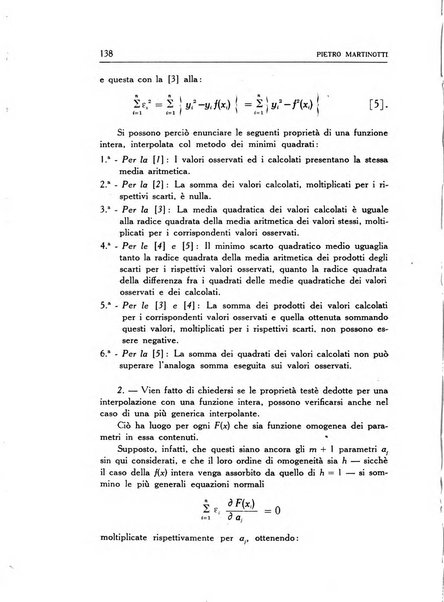 Statistica edita, sotto gli auspici delle Università di Bologna, Padova e Palermo, dalla Scuola di Perfezionamento in discipline corporative dell'Università di Ferrara